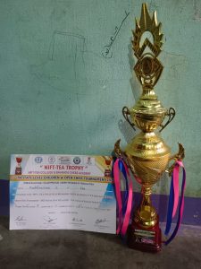 MKCA Student Aadhira state level Trophy