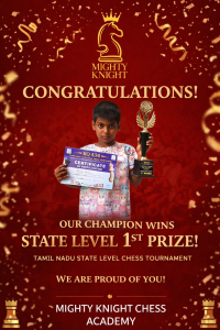 Mighty Knight Chess Academy Student Achievement
